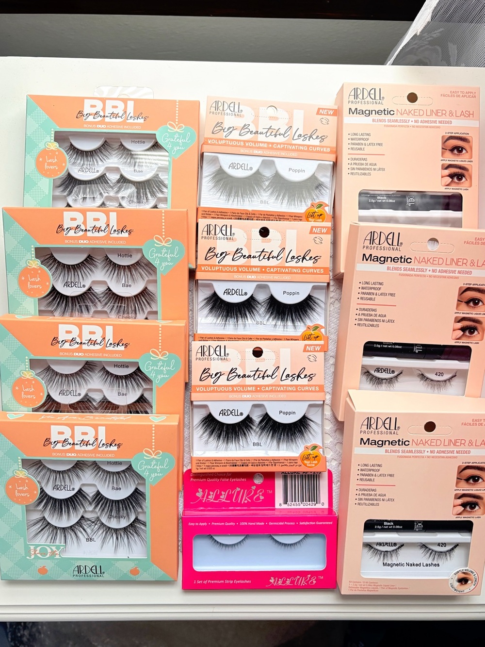Huge Ardell False Eyelash Bundle!🤍✨